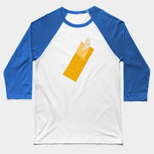 Banana in a Sleeping Bag Baseball T-Shirt